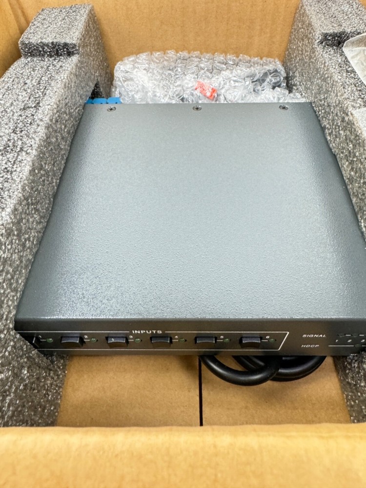 Extron MPS 601 6-Input Switcher 60-1377-01 *NEW OPEN BOX*