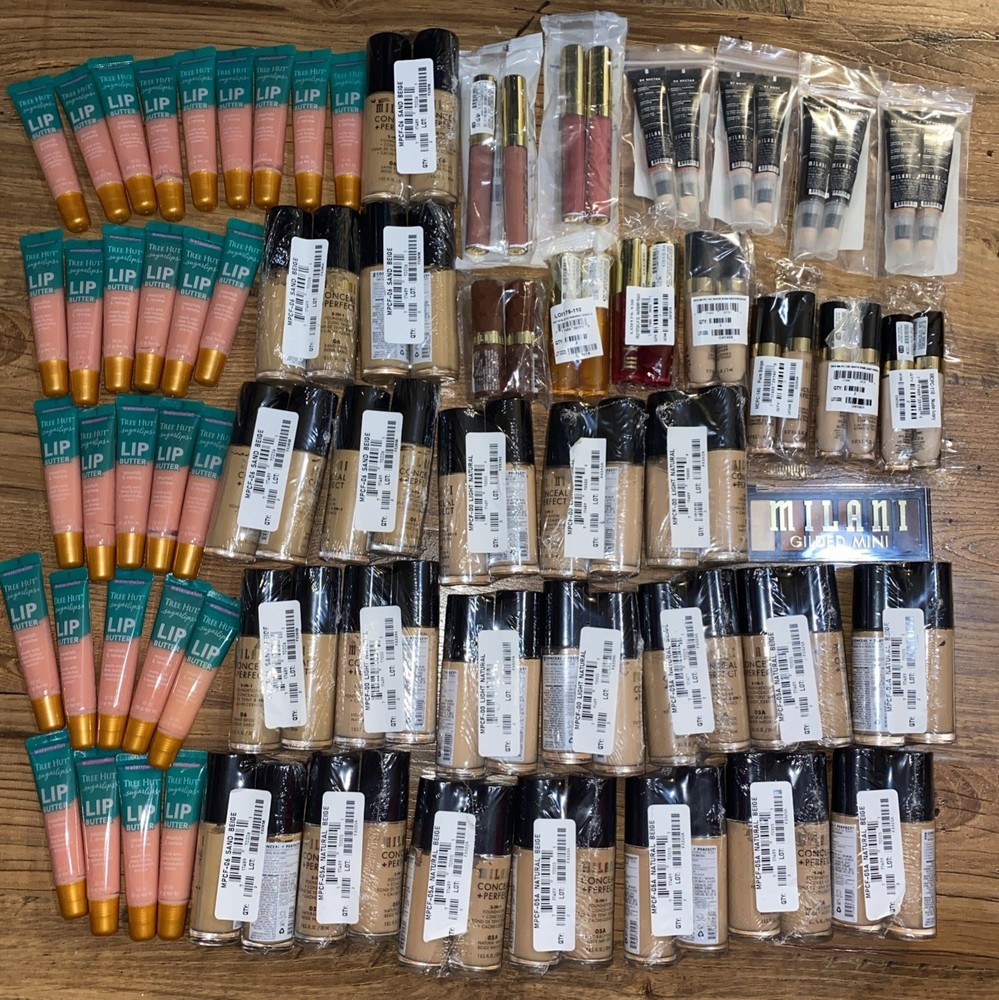 100 Pcs Mixed Miliani & Tree Hut Makeup Beauty Bundle Concealer *See Description