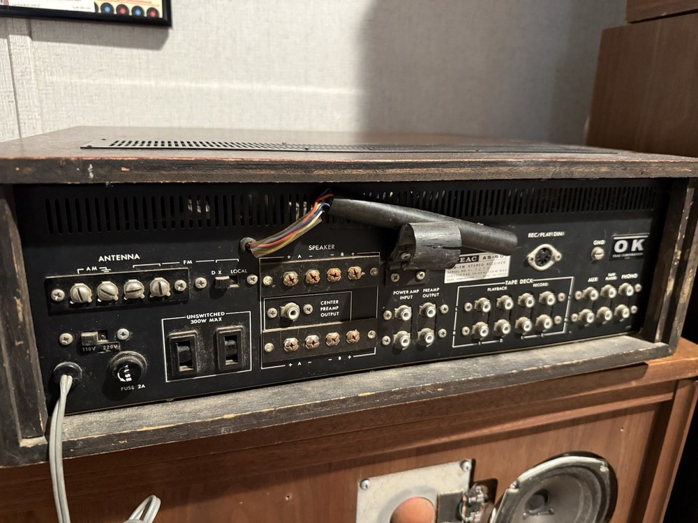 Teac AS-60 Stereo Receiver AS IS READ!!!