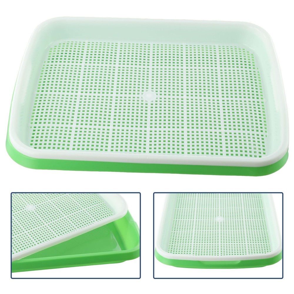 Nursery Pots Double Layer Germination Greenhouse Hydroponics Microgreens