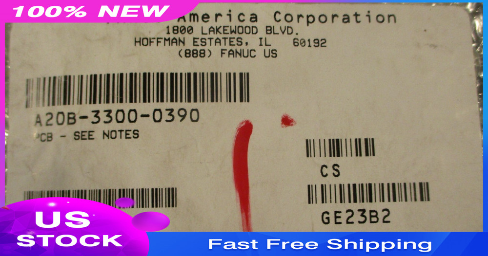 Fanuc A20B-3300-0390 PCB Servo Axis Control Printed Circuit Board