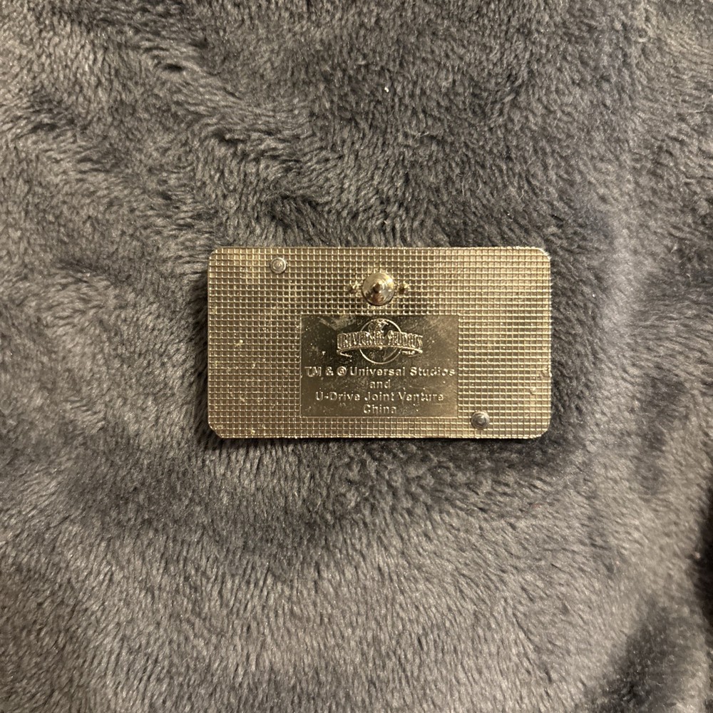 UNIVERSAL STUDIOS BACK TO THE FUTURE OUTATIME LICENSE PLATE PIN With Frame