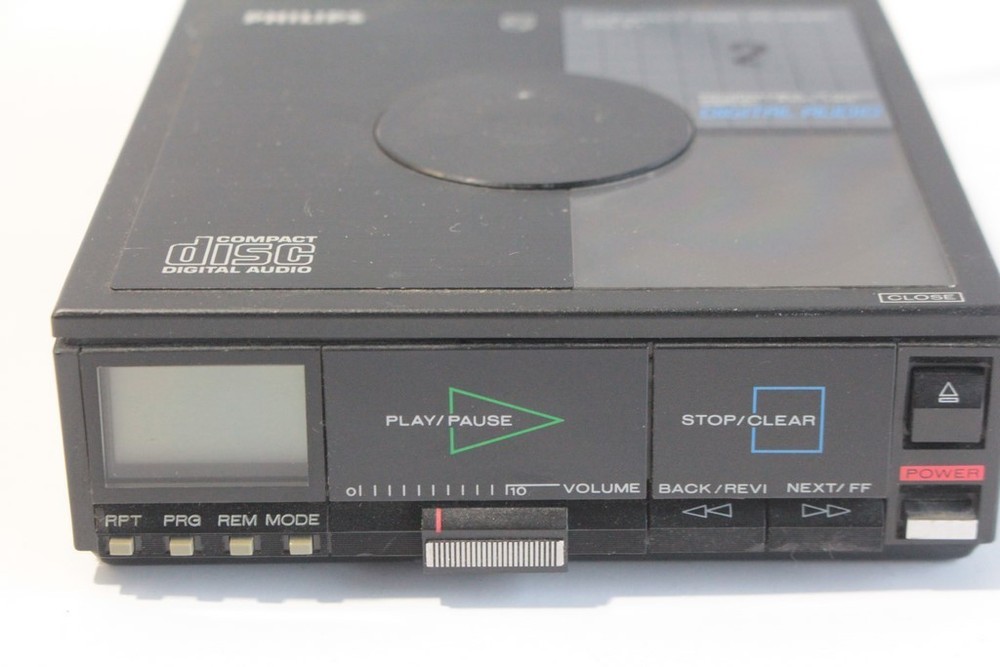 PHILIPS Portable CD Player Compact Disc Player CD 10 (75933)
