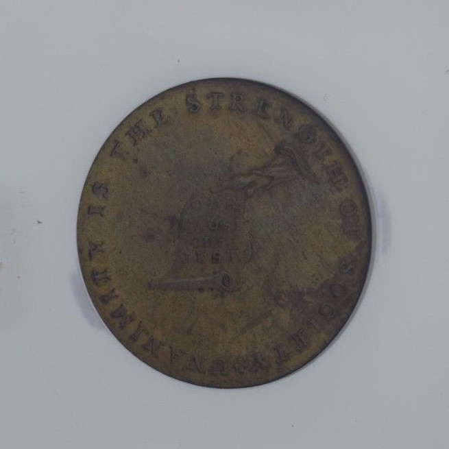 1792 Plain Edge Token Kentucky NGC MS 62 BN *