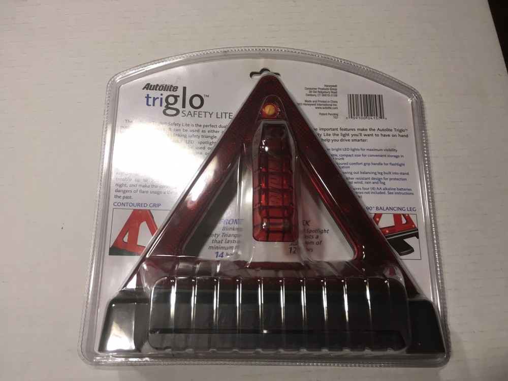 Autolite Drive Smarter Dual Purpose Light Source Tri Glow Safety Light.