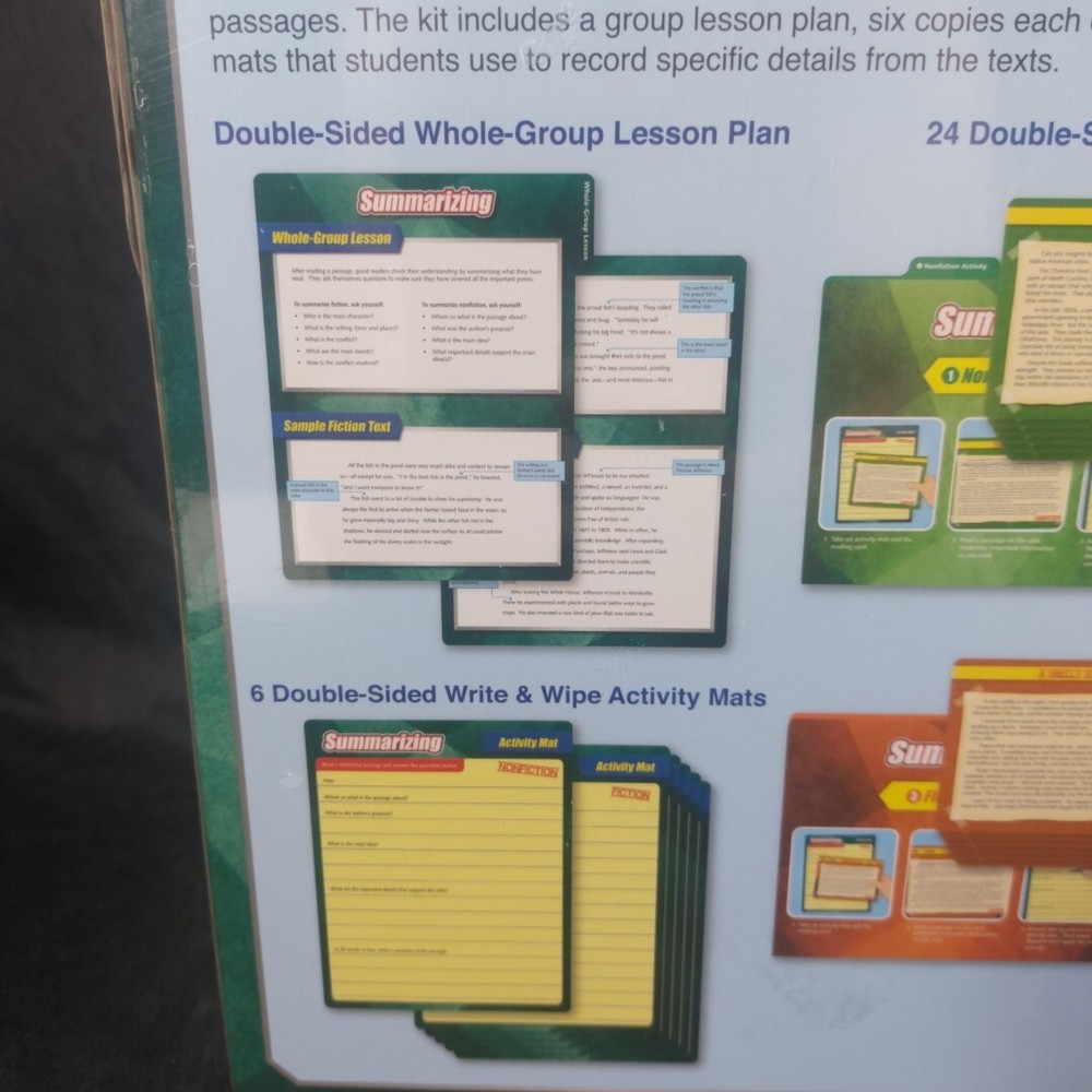 Lakeshore Finding Evidence Comprehension Kit Grades summarizing Grades 4-5