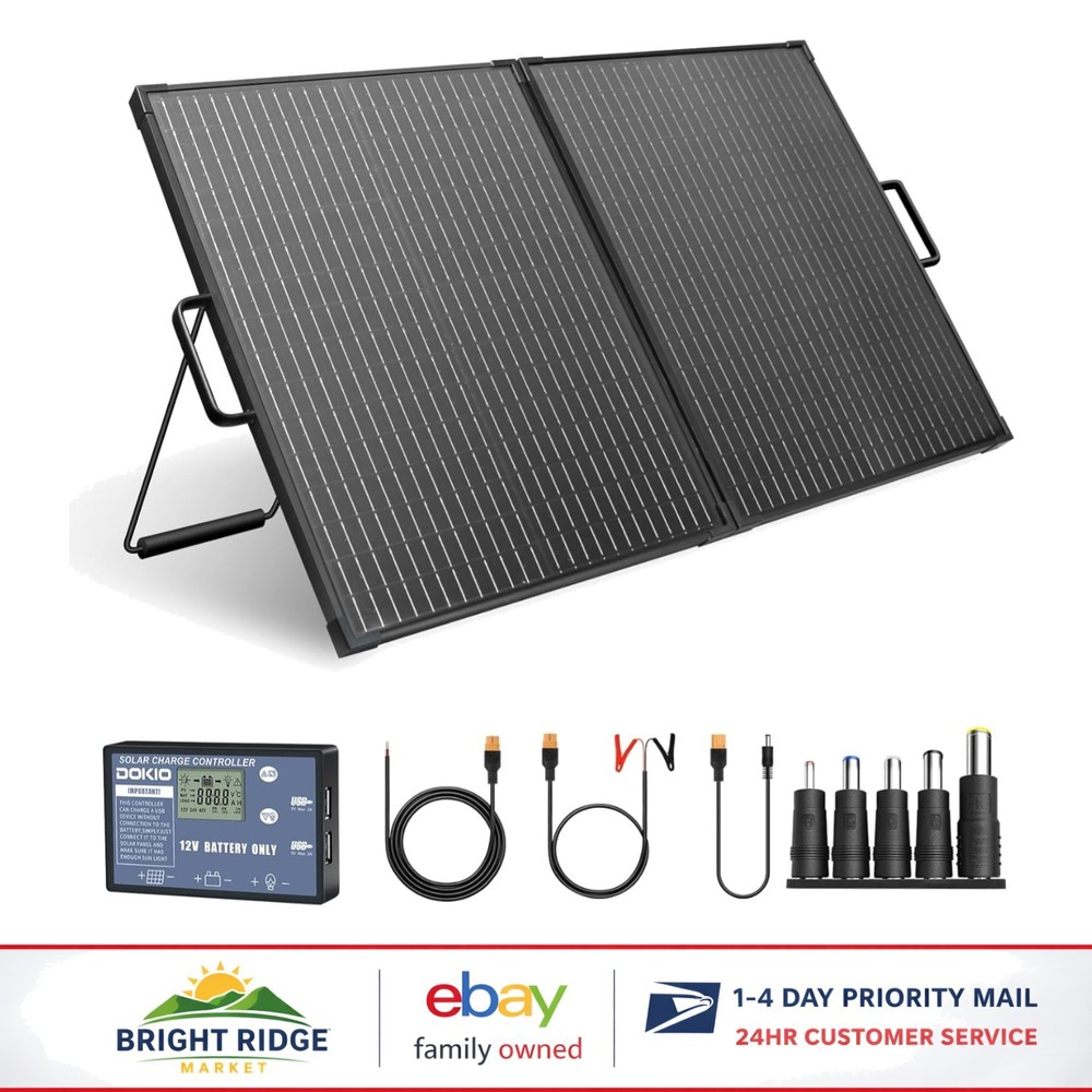 Lightweight Foldable Solar Charger for Efficient Energy on Camping Trips