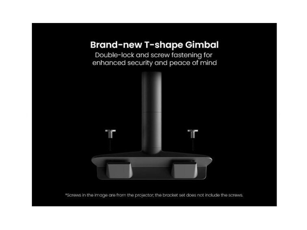 JMGO 61010054 T Shaped Ceiling Mount for Projector Bracket