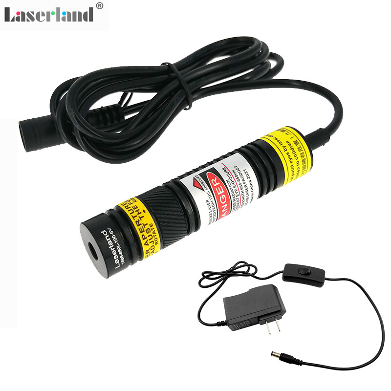 1668 Focusable 780nm 100mW IR Infrared Dot Point Laser Diode Module with Adapter