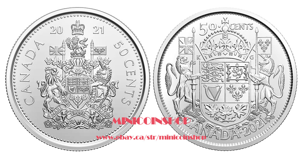 Canada 2021 Special & Limited 50-Cent From Mint's Rolls BU