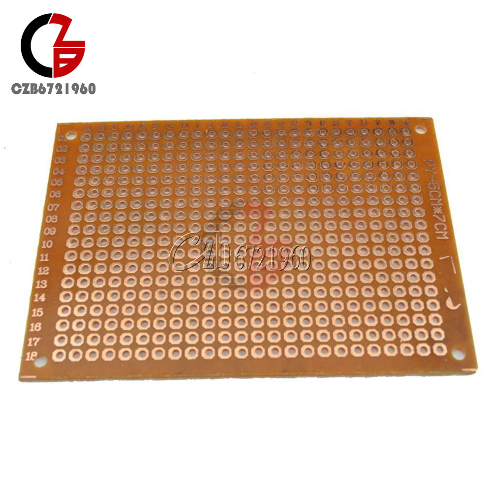 100Pcs 5 x 7 cm DIY Prototype Paper PCB Universal Board New
