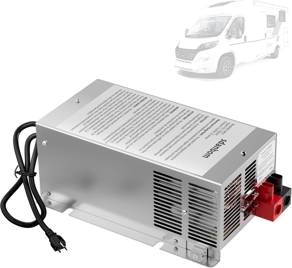 WF-9855 WF-9855-AD 55 Amp RV Power Converter For Deck Mounted Converter Charger