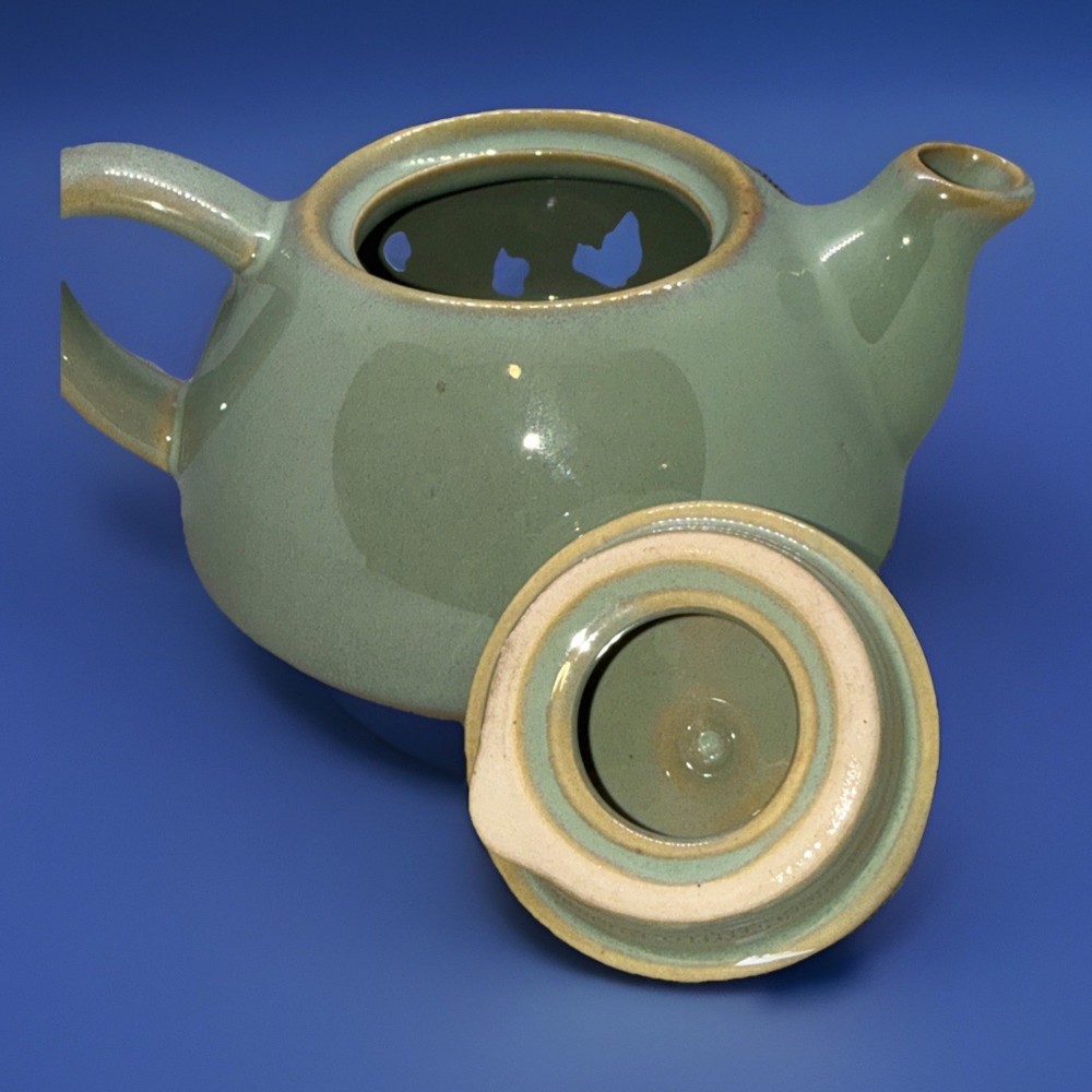 PIER 1 Stoneware 1pc Teapot Light Green. Pot Only