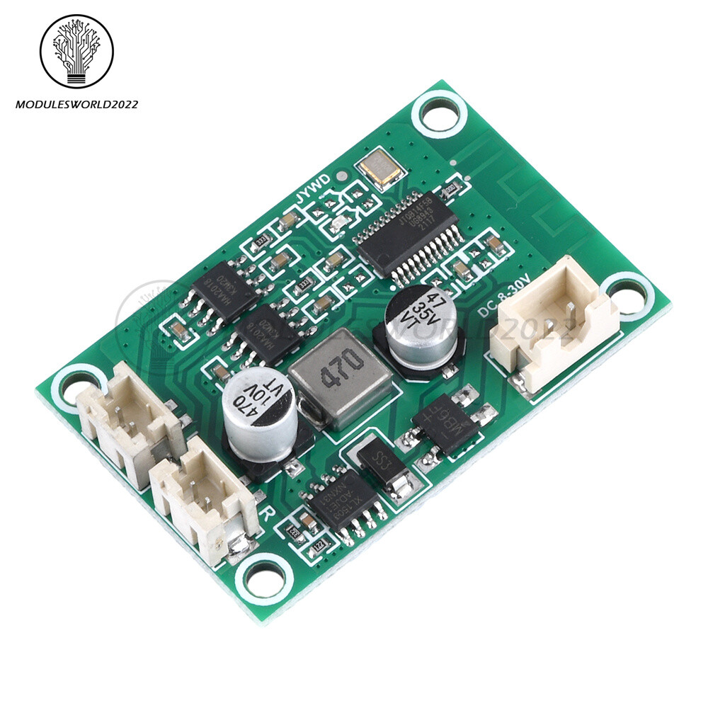 DC8V-24V 3W Bluetooth Amplifier Module Stereo Decoding 2 Channel Amplifier Board