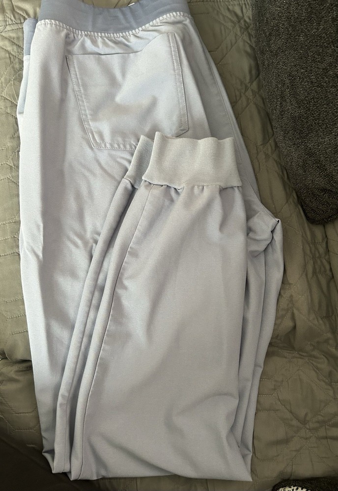 FIGS Technical Collection XL Gray Scrubs Set Unisex Solid Medical