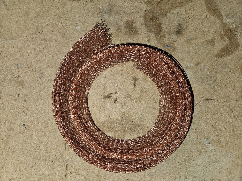 NEW PANCAKE AIR CLEANER COPPER ELEMENT.