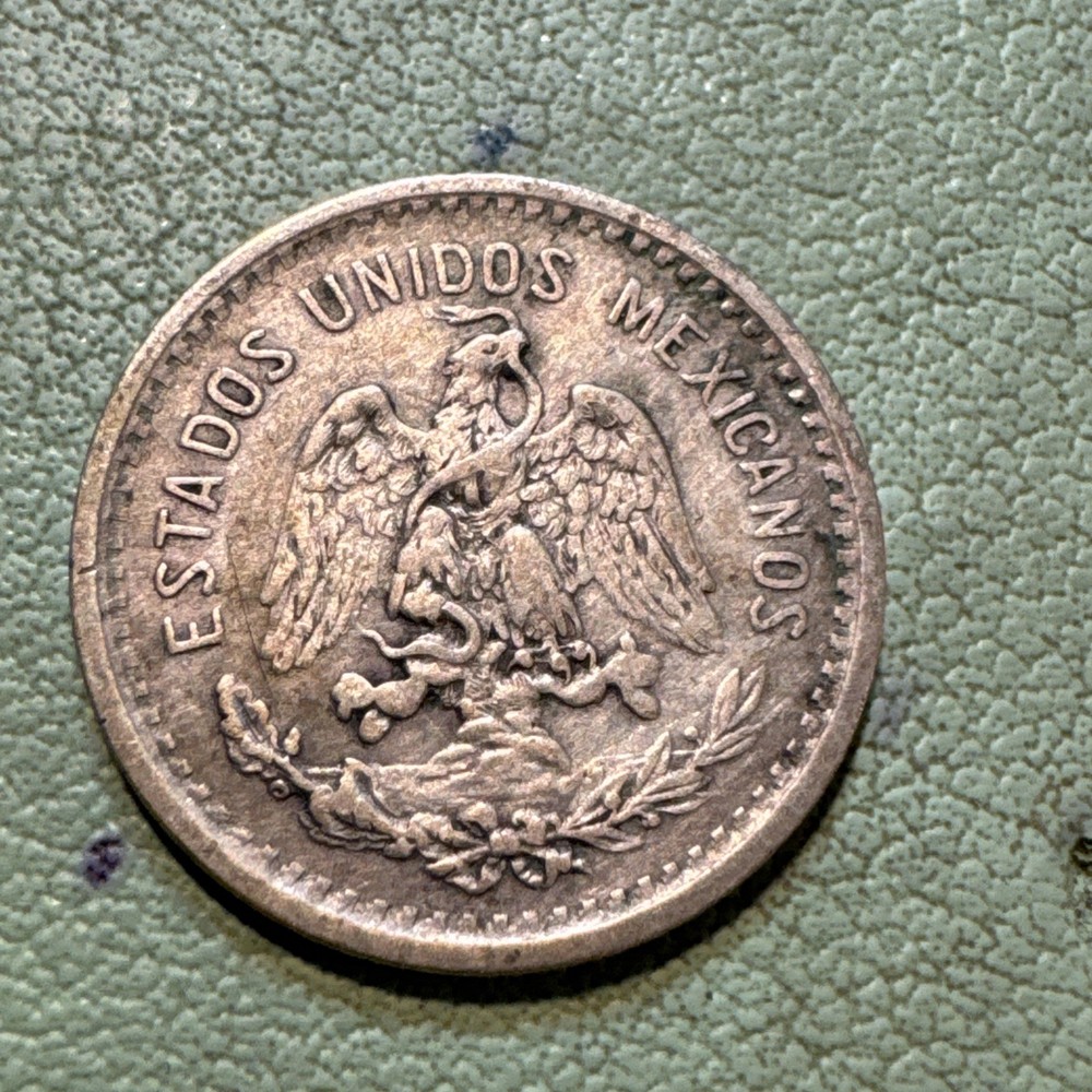Mexico - 1905 Silver 10 Centavos Eagle Snake Reverse Nice