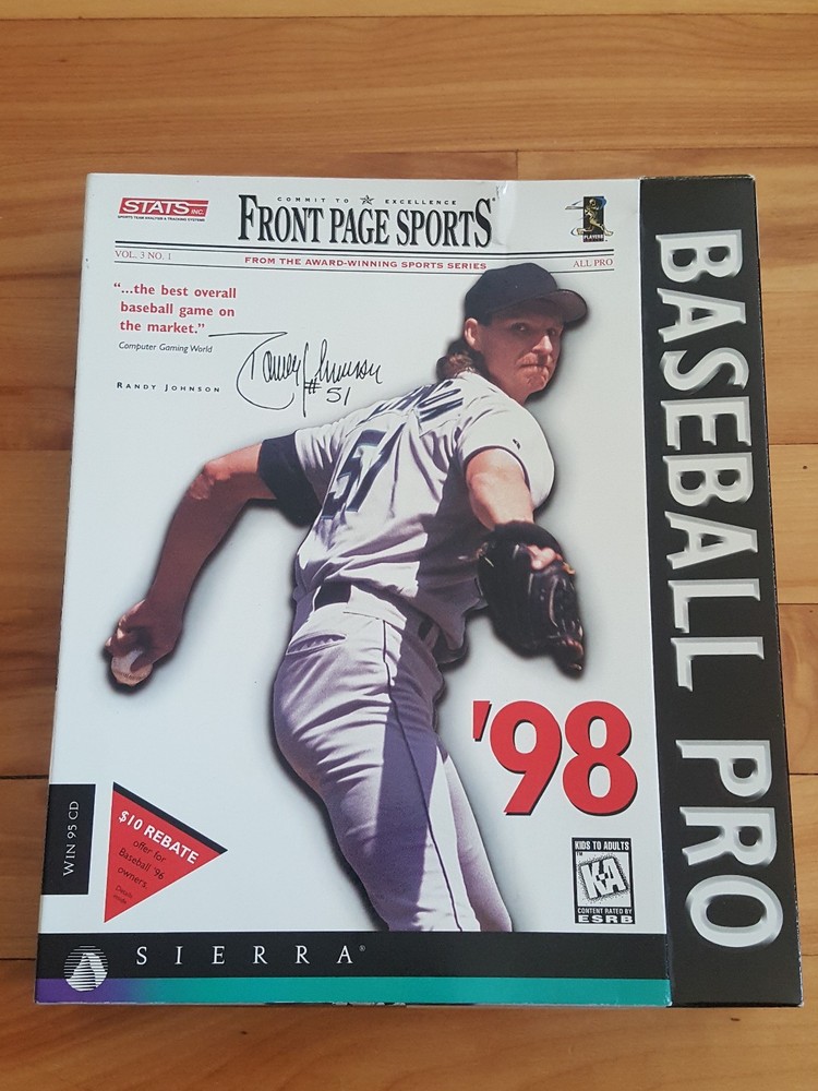 baseball pro 98 pc game