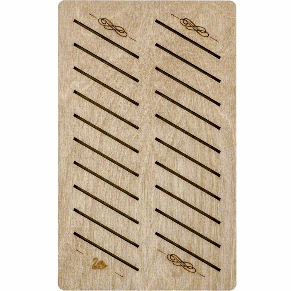 Plywood Needlework Box + 22 spools Needlework Organizer Thread/Floss organizer