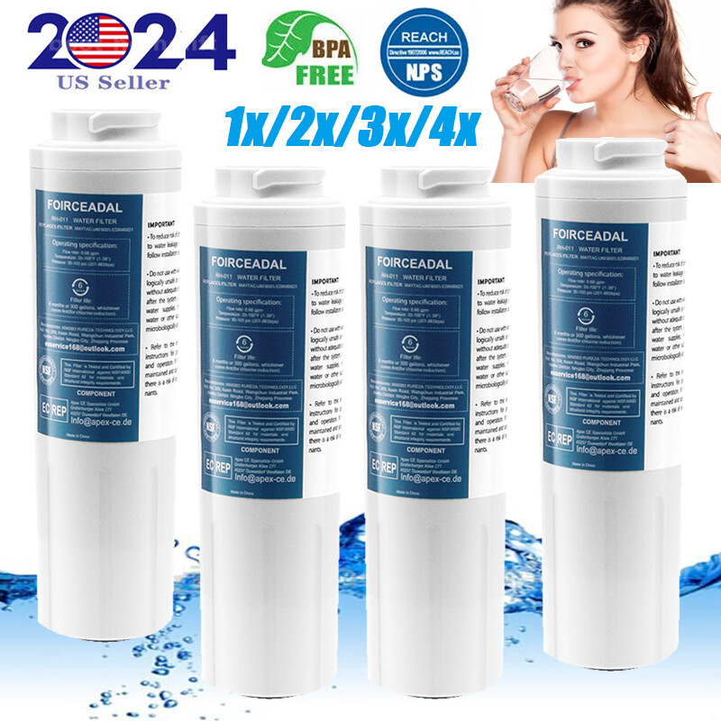 Foirceadal UKF8001 Refrigerator Water Filter, Replacement for Maytag UKF8001 LOT