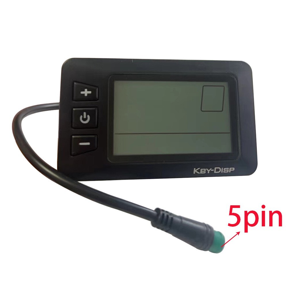 KD21C LCD Multi-function Display Waterproof Connector E-bike Scooter Parts