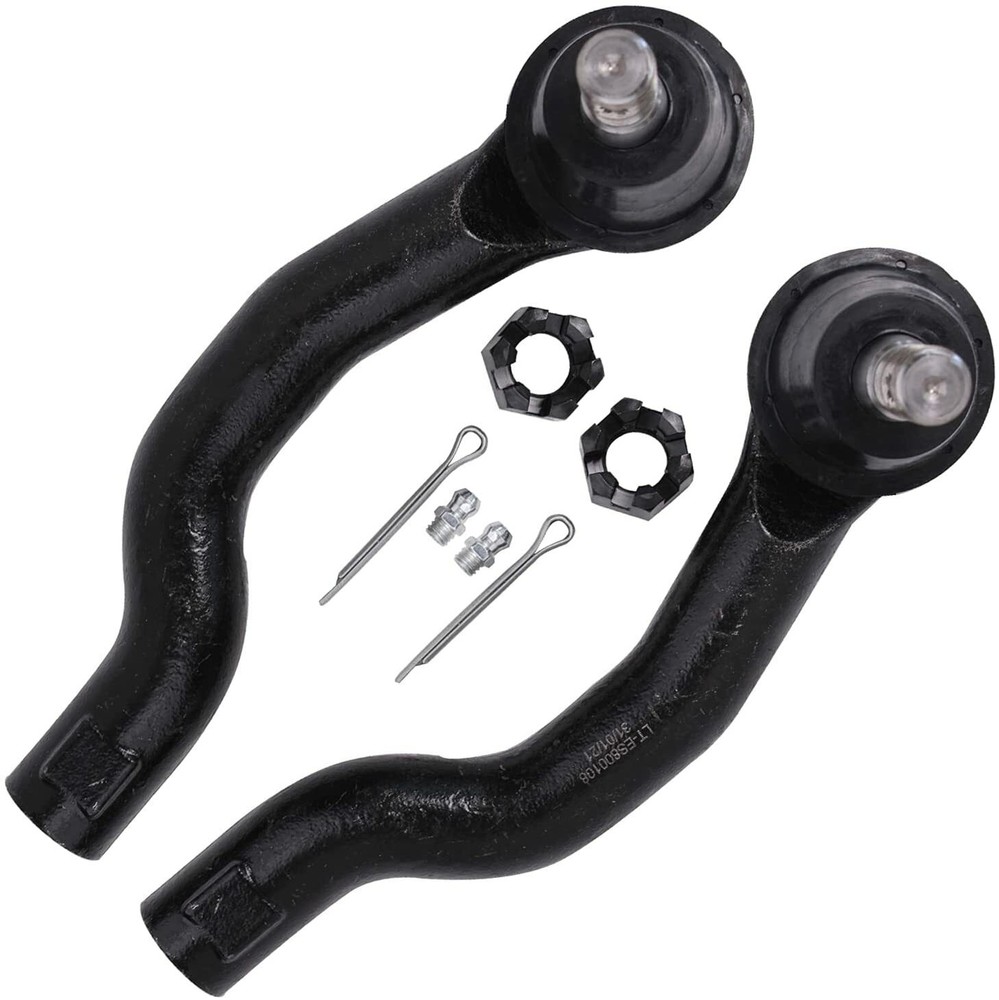 4pc Front Inner & Outer Tie Rod End Set for Nissan Frontier Pathfinder Xterra