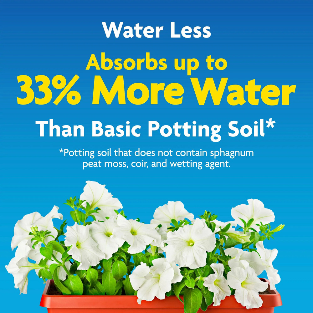 Moisture Control Potting Mix, for Container Plants, 25 Qt.