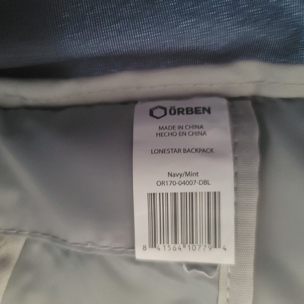 Orben Camping Backpack / Blue