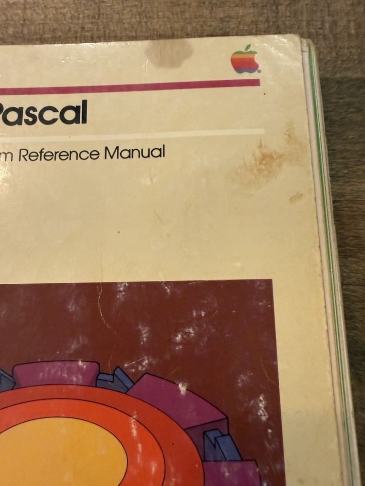Vintage Apple Pascal Op/Ref Manual 1980