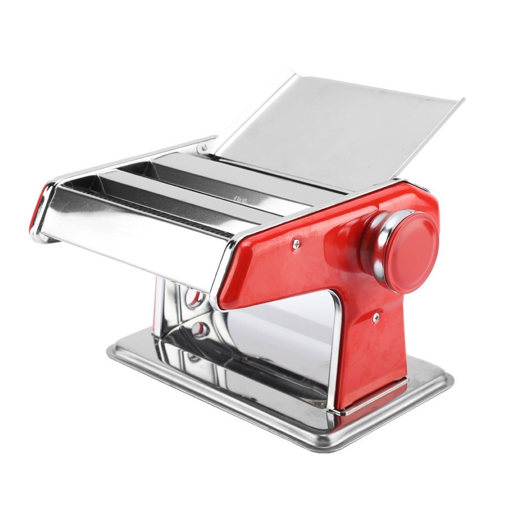 Stainless Steel Pasta Maker Machine w/ 6-Adjustable Thickness Settings