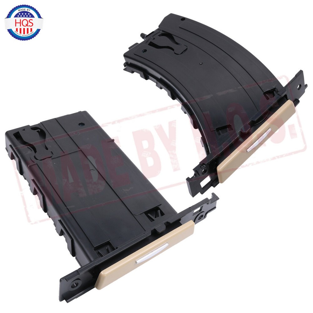 Pair Beige Retractable Cup Holder Driver & Passenger For BMW E90 E91 E92 E93 M3