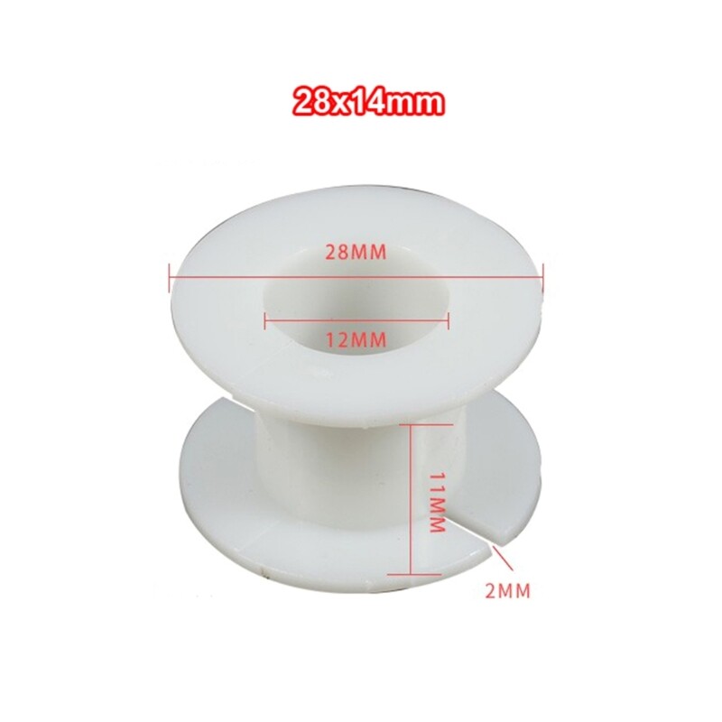 10pcs Durable Round Bobbin Wire Coil Frame Inductive Coil Bobbin Rack Accessory