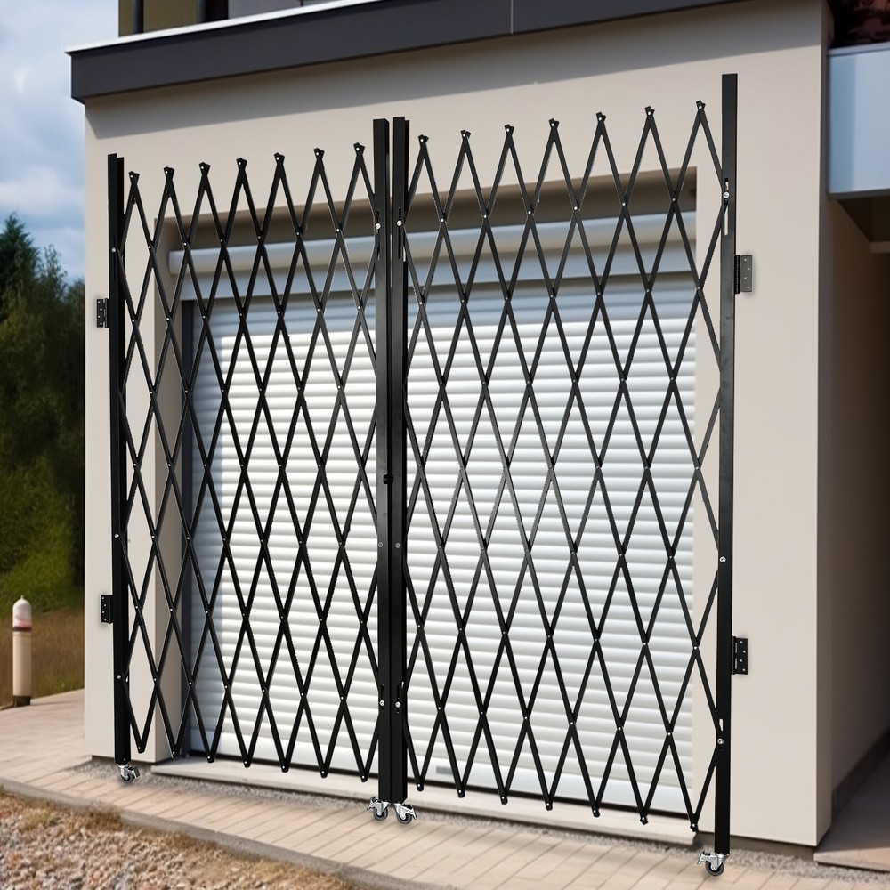 Double Folding Door Folding Security Gate Expand Gate Security Scissor Gate