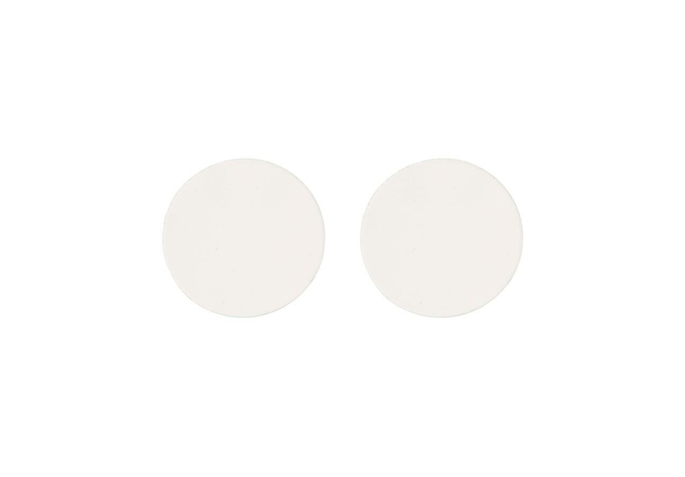 FORNEY Clear Welding Filter Safety Lens Replacement Eye Protector, Round