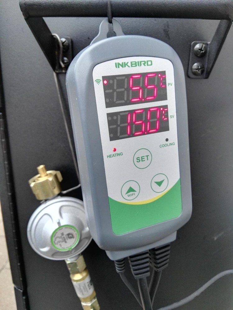 WiFi Thermostat Heating Cooling Temperature Controller Seeded Started Greenhouse