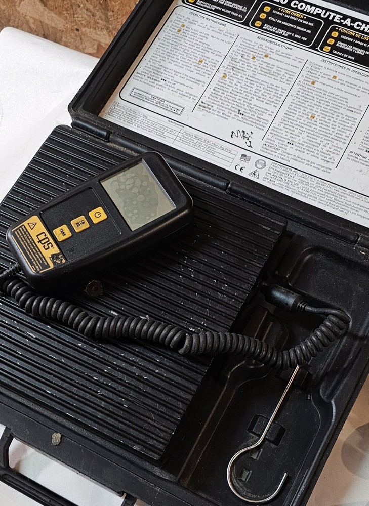 CPS CC220 Compute-A-Charge Refrigerant Charging Scale 220lbs Cap