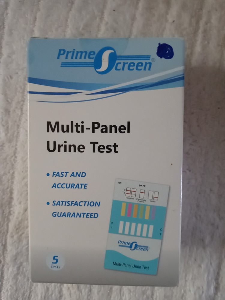 Prime Screen Multi-Panel Urine Test - 5 Tests