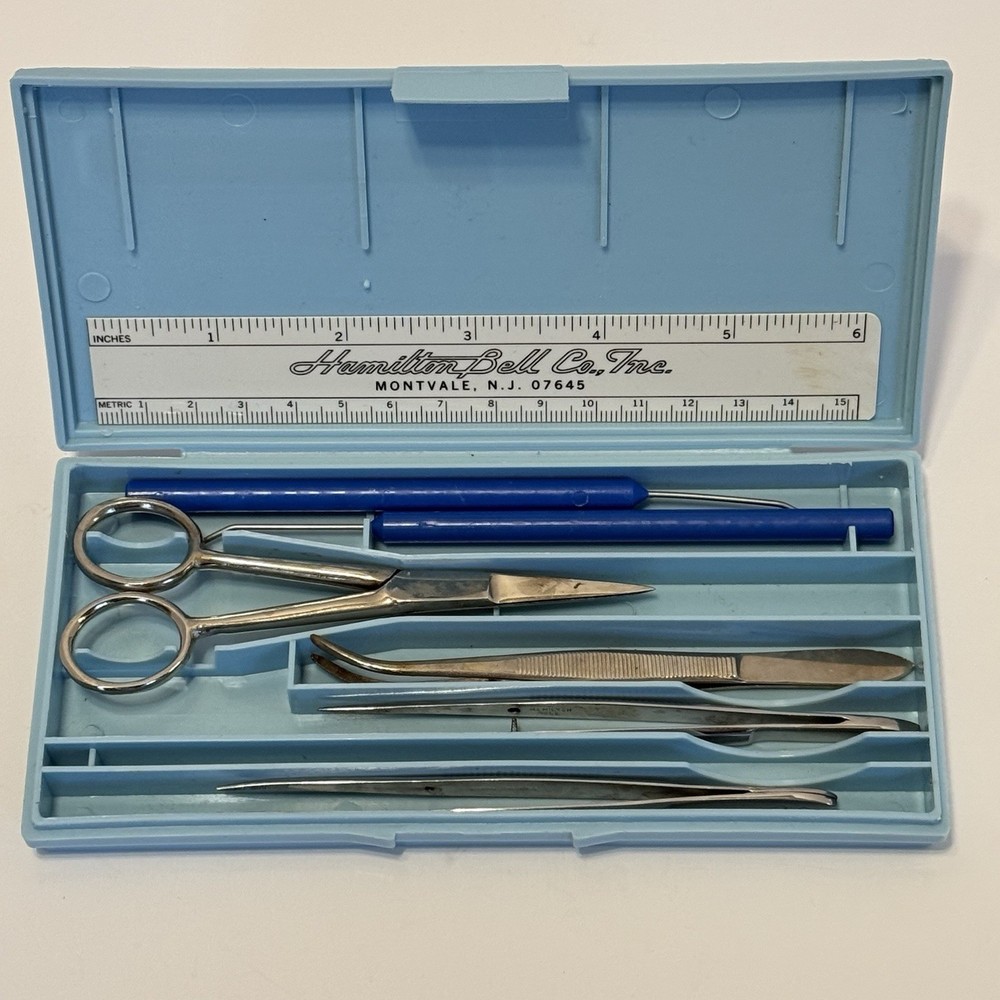 Hamilton Bell Dissection Kit With Blue Case