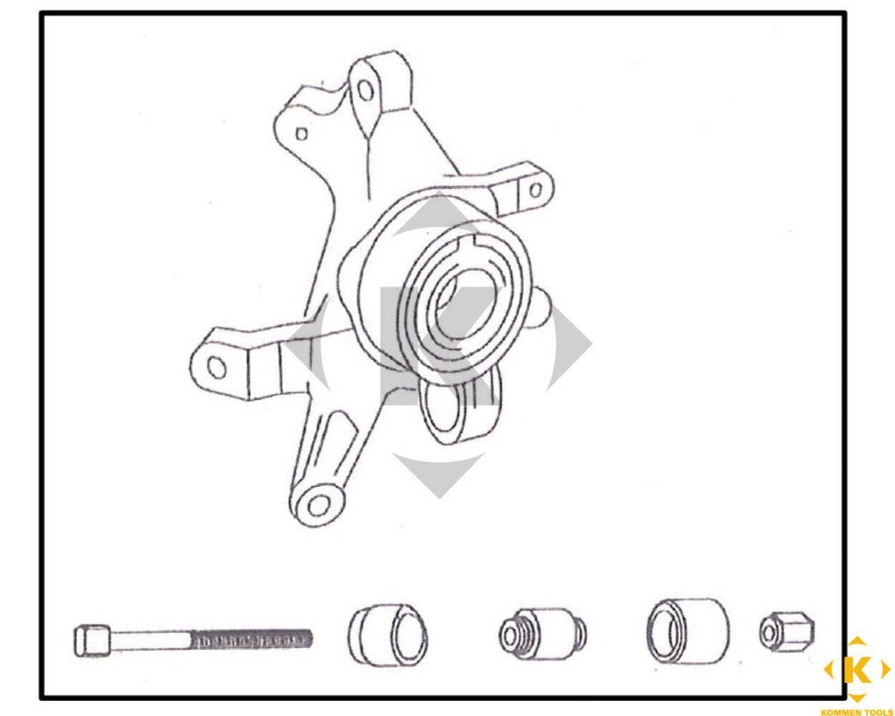 Benz Rear Axles Bush Remover / Installer