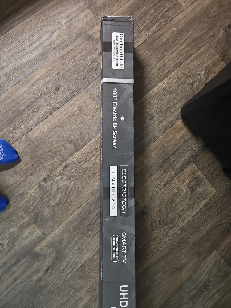 UHDTV Projection Screen 100" 8K I-Motorized