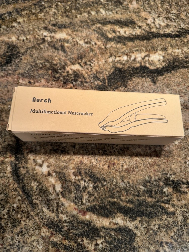 Nurch Multifunctional Nutcracker Tool 304 Stainless Steel