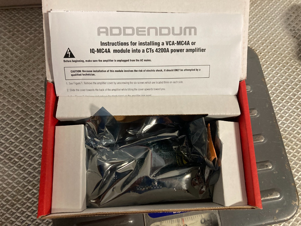 CROWN AUDIO VCA-MC4