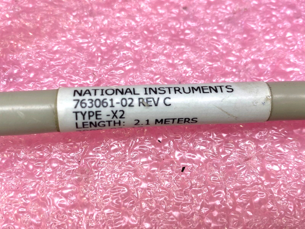 NATIONAL INSTRUMENTS 763061-02 REV C TYPE-X2 2.1METER