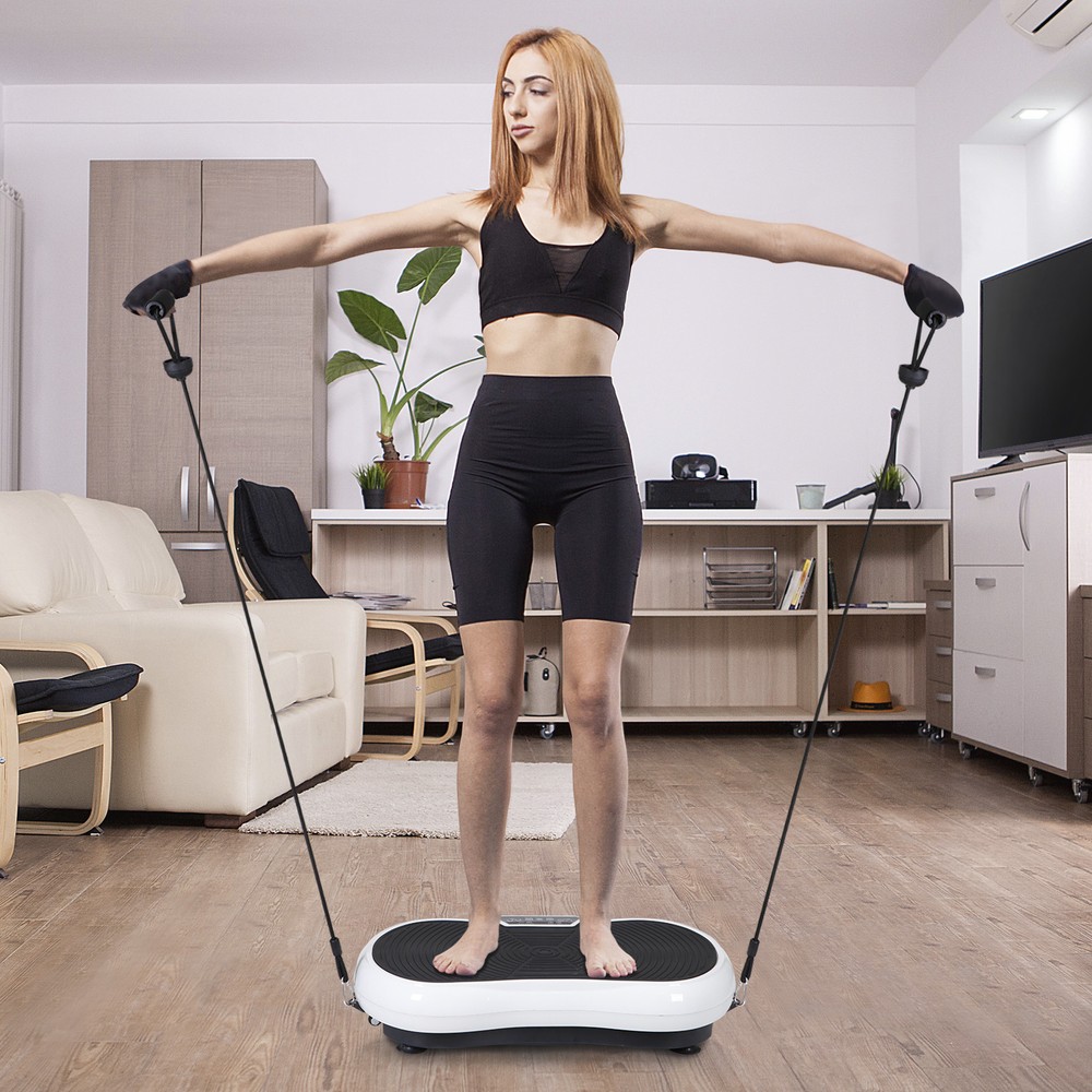 Vibration Plate Exercise Machine Multi-Functional Workout Vibration Platform