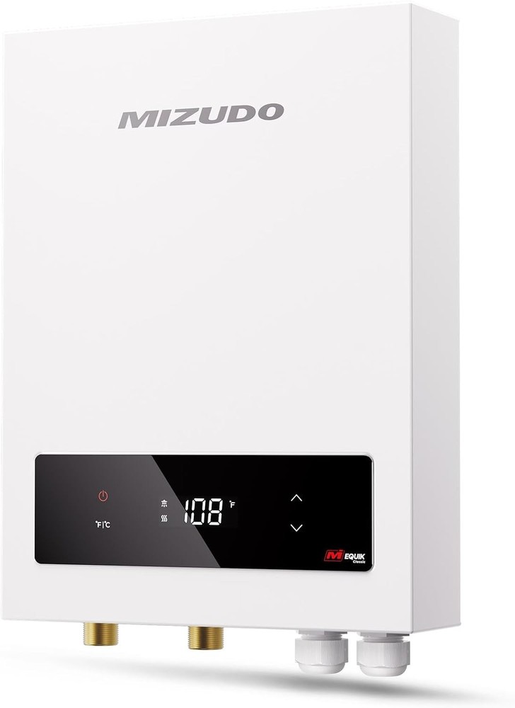 24KW Tankless Water Heater Electric 240V Whole House Shower Instant Hot Boiler