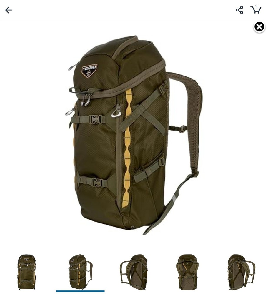 Tenzing Outdoors Day Pack - 1500 Cubic Inch