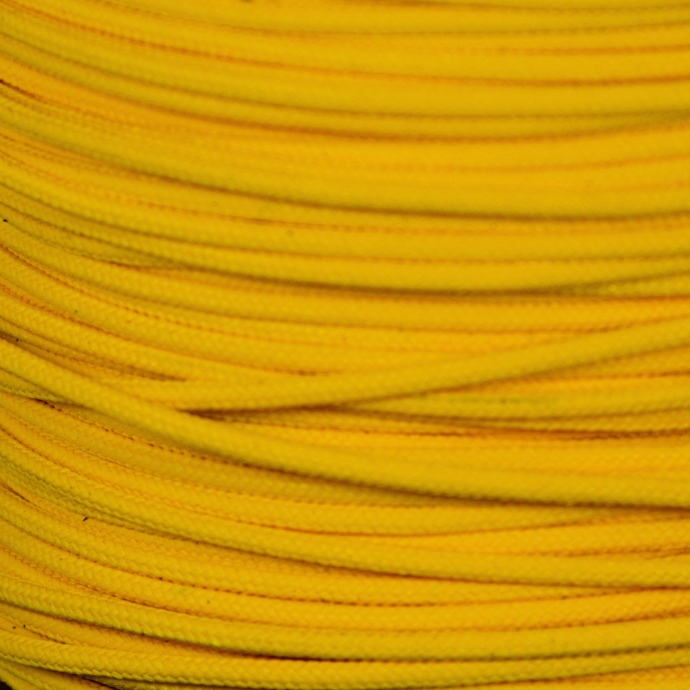 10', 25', 50', 100' Yellow D Loop BCY # 24 Rope Material