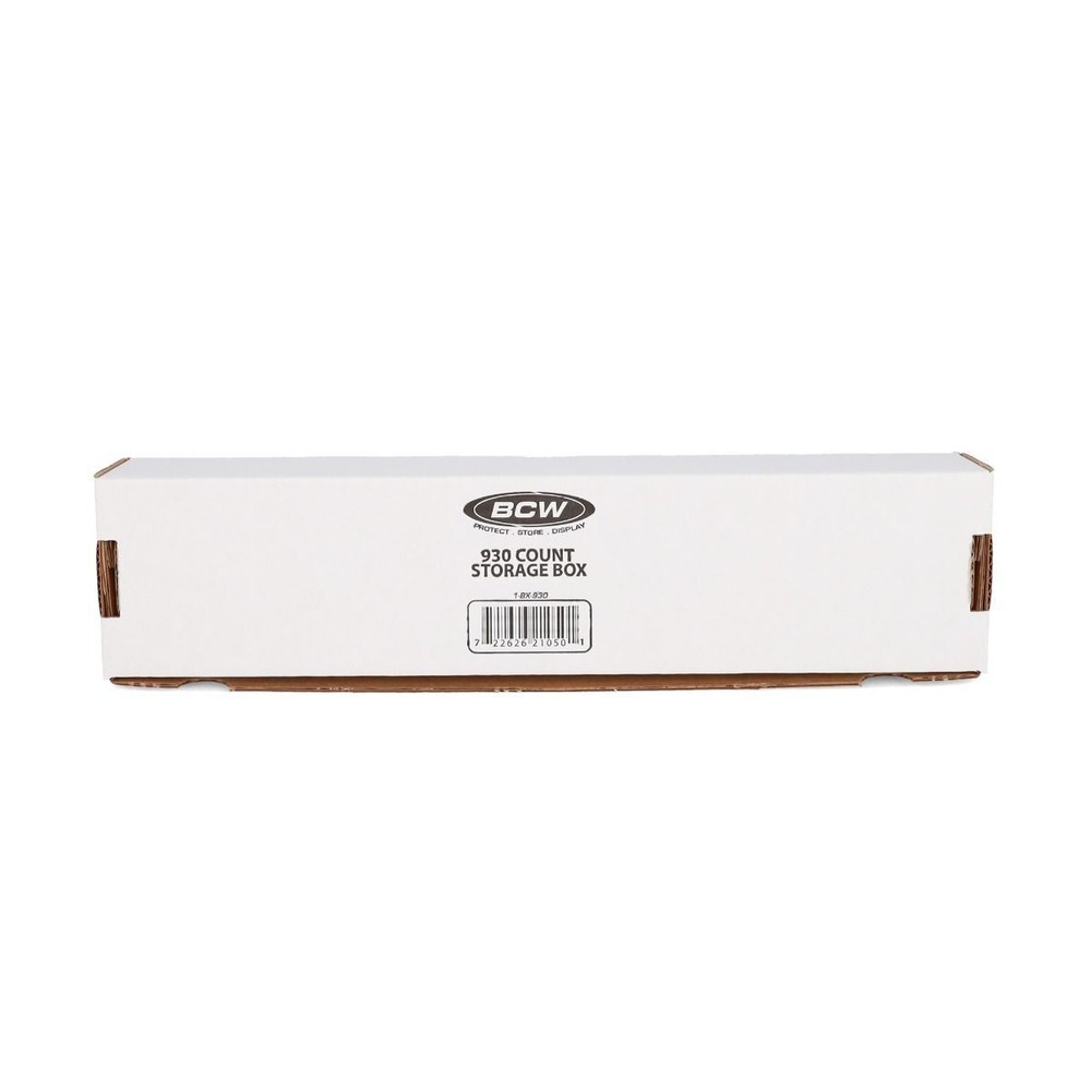 2 BCW 930 Count Card Storage Boxes