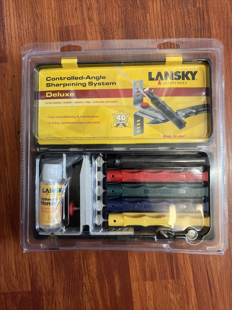 Controlled Angle Precision Knife Sharpening System