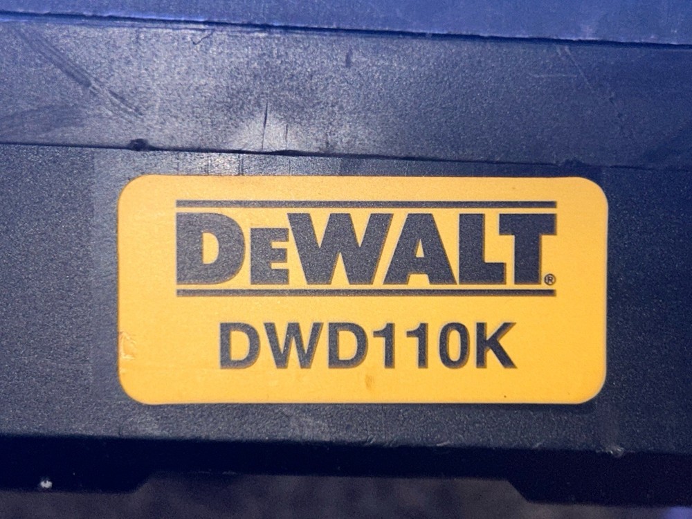 DEWALT DWD110 3/8 Corded Drill Variable Speed Reversible w/ Case Tested